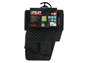 ΜΑΡΚΕ ΠΑΤΑΚΙΑ ΣΕ ΣΚΑΦΗ ΛΑΣΤΙΧΟ ΓΙΑ AUDI A3 5D 2012-2020 / VW GOLF 7 SPORTSVAN PILOT ECO GOMMA STYLE A (ΜΕ ΚΟΥΜΠΩΜΑΤΑ) LAMPA - 4 ΤΕΜ.