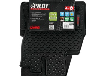 ΜΑΡΚΕ ΠΑΤΑΚΙΑ ΣΕ ΣΚΑΦΗ ΛΑΣΤΙΧΟ ΓΙΑ AUDI A3 5D 2012-2020 / VW GOLF 7 SPORTSVAN PILOT ECO GOMMA STYLE A (ΜΕ ΚΟΥΜΠΩΜΑΤΑ) LAMPA - 4 ΤΕΜ.