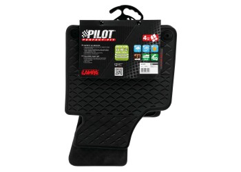 ΜΑΡΚΕ ΠΑΤΑΚΙΑ ΣΕ ΣΚΑΦΗ ΛΑΣΤΙΧΟ ΓΙΑ AUDI A3 3/5D/CC 05/2003-10/2012 PILOT ECO GOMMA STYLE A (ΜΕ ΚΟΥΜΠΩΜΑΤΑ) LAMPA - 4 ΤΕΜ