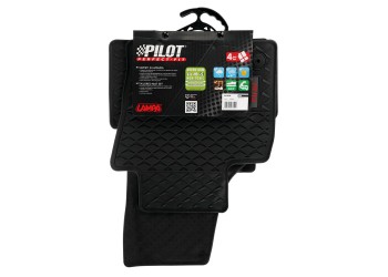 ΜΑΡΚΕ ΠΑΤΑΚΙΑ ΣΕ ΣΚΑΦΗ ΛΑΣΤΙΧΟ ΓΙΑ AUDI Q3 10/2011-12/2018  PILOT ECO GOMMA STYLE A (ΜΕ ΚΟΥΜΠΩΜΑΤΑ) LAMPA - 4 ΤΕΜ.