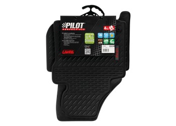 ΜΑΡΚΕ ΠΑΤΑΚΙΑ ΣΕ ΣΚΑΦΗ ΛΑΣΤΙΧΟ ΓΙΑ VW TIGUAN 5D 05/2003-08/2015 PILOT ECO GOMMA STYLE B (ΜΕ ΚΟΥΜΠΩΜΑΤΑ) LAMPA - 4 ΤΕΜ.