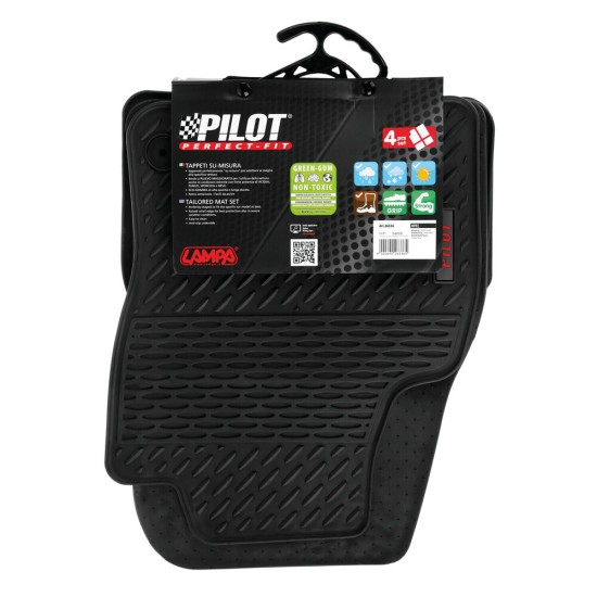 ΜΑΡΚΕ ΠΑΤΑΚΙΑ ΣΕ ΣΚΑΦΗ ΛΑΣΤΙΧΟ ΓΙΑ OPEL ASTRA H 3D GTC/4/5D 03/2004+ PILOT ECO GOMMA STYLE B (ΜΕ ΚΟΥΜΠΩΜΑΤΑ) LAMPA - 4 ΤΕΜ.