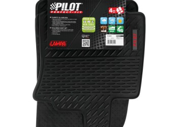 ΜΑΡΚΕ ΠΑΤΑΚΙΑ ΣΕ ΣΚΑΦΗ ΛΑΣΤΙΧΟ ΓΙΑ RENAULT CLIO III 3/5/SW 10/2005+ PILOT ECO GOMMA STYLE B (ΜΕ ΚΟΥΜΠΩΜΑΤΑ) LAMPA - 4 ΤΕΜ.