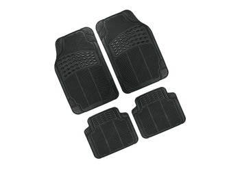 ΠΑΤΑΚΙΑ ΛΑΣΤΙΧΟ 42Χ67+42Χ37,5 cm MIRAGE COMPACT GRAN PREE ΜΑΥΡΟ 4ΤΕΜ.