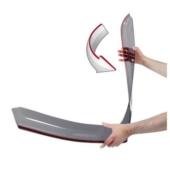 ΑΝΕΜΟΘΡΑΥΣΤΕΣ ΕΥΚΑΜΠΤΟΙ ΦΙΜΕ ΓΙΑ RENAULT MAGNUM 09/96-12/07    (ΣΤΗΡΙΞΗ ΕΣΩΤΕΡΙΚΑ ΜΕ ΚΛΙΠΣ) LAMPA