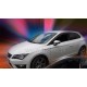 ΑΝΕΜΟΘΡΑΥΣΤΕΣ ΓΙΑ SEAT LEON 3 3D 2013R+  ΖΕΥΓΑΡΙ ΑΥΤΟΚΙΝΗΤΟΥ ΑΠΟ ΕΥΚΑΜΠΤΟ ΦΙΜΕ ΠΛΑΣΤΙΚΟ HEKO - 2 ΤΕΜ.