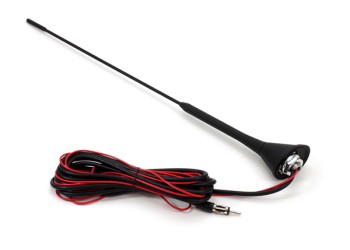 Amio - ΚΕΡΑΙΑ ΟΡΟΦΗΣ ΑΥΤΟΚΙΝΗΤΟΥ ANT08 - 40 cm (ΜΕ ΕΝΙΣΧΥΤΗ/ΚΑΛΩΔΙΟ 3m) - 1 ΤΕΜ. (01511/AM)