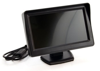 Amio - ΟΘΟΝΗ TFT LCD ΑΥΤΟΚΙΝΗΤΟΥ 4,3 INCH - 12V - 1 ΤΕΜ. (01020/AM)