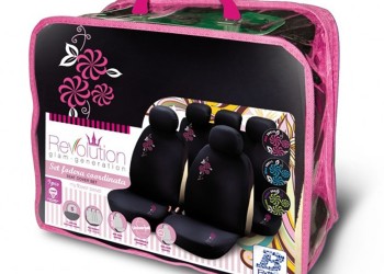 Bottari - ΚΑΛΥΜΜΑΤΑ ΚΑΘΙΣΜΑΤΩΝ ΣΕΤ MY FLOWER SWIVEL PINK BOTTARI - ΣΕΤ 9 ΤΕΜ. (ΒΟΤ29010)