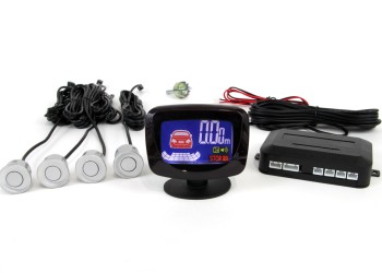 Amio - ΣΥΣΤΗΜΑ ΠΑΡΚΑΡΙΣΜΑΤΟΣ 12V ΜΕ 4 ΑΙΣΘΗΤΗΡΕΣ (ΑΣΗΜΙ) 22mm ΚΑΙ ΟΘΟΝΗ LED-GRAF - 1 ΤΕΜ. (01561/AM)