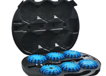 ΚΙΤ 6 ΤΕΜ. ΦΩΣ ΑΣΦΑΛΕΙΑΣ ΕΚΤΑΚΤΗΣ ΑΝΑΓΚΗΣ 100x100x35mm ΜΕ 15LED 5 ΧΡΗΣΕΩΝ (ΜΠΑΤΑΡΙΕΣ 3xAAA)