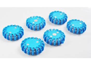 ΚΙΤ 6 ΤΕΜ. ΦΩΣ ΑΣΦΑΛΕΙΑΣ ΕΚΤΑΚΤΗΣ ΑΝΑΓΚΗΣ 100x100x35mm ΜΕ 15LED 5 ΧΡΗΣΕΩΝ (ΜΠΑΤΑΡΙΕΣ 3xAAA)