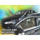 ΑΝΕΜΟΘΡΑΥΣΤΕΣ ΓΙΑ VOLVO S80 4D 2006+/ VOLVO V70 /XC 5D 2007-2016 ΖΕΥΓΑΡΙ ΑΠΟ ΕΥΚΑΜΠΤΟ ΦΙΜΕ ΠΛΑΣΤΙΚΟ HEKO - 2 ΤΕΜ.