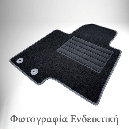 Cik -  ΠΑΤΑΚΙΑ ΜΟΚΕΤΑ ΓΙΑ LANCIA YPSILON 2003-2011 ΣΕ ΜΑΥΡΟ ΧΡΩΜΑ ΧΩΡΙΣ ΚΟΥΜΠΩΜΑΤΑ - 4 ΤΕΜ. (VM.LA.840112/CK)