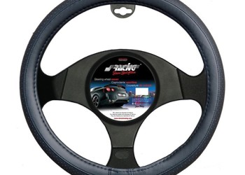 ΚΑΛΥΜΜΑ ΤΙΜΟΝΙΟΥ TOTAL BLACK SMALL ΜΑΥΡΟ ΔΕΡΜΑΤΙΝΟ 35-37cm