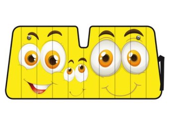 ΕΣΩΤΕΡΙΚΗ ΗΛΙΟΠΡΟΣΤΑΣΙΑ ΠΑΡΜΠΡΙΖ PREMIUM SMILE (68 Χ 147 cm)