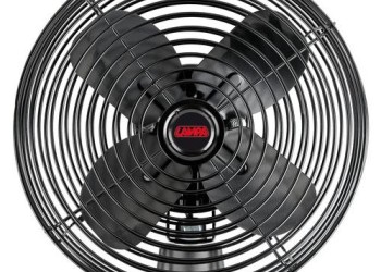 ΑΝΕΜΙΣΤΗΡΑΣ 24V ΜΕΤΑΛΛΙΚΟΣ ΜΑΥΡΟΣ 8 ΙΝΤΣΩΝ