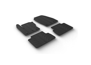 ΜΑΡΚΕ ΠΑΤΑΚΙΑ ΣΕ ΣΚΑΦΗ ΛΑΣΤΙΧΟ ΓΙΑ FORD C-MAX & C-MAX 7 04/2015-03/2020 SUMISURA ΣΕ ΜΑΥΡΟ ΧΡΩΜΑ ME ΚΟΥΜΠΩΜΑΤΑ LAMPA - 4 ΤΕΜ.