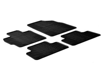 ΜΑΡΚΕ ΠΑΤΑΚΙΑ ΣΕ ΣΚΑΦΗ ΛΑΣΤΙΧΟ ΓΙΑ MAZDA CX-5 06/2017+ SUMISURA ΣΕ ΜΑΥΡΟ ΧΡΩΜΑ ME ΚΟΥΜΠΩΜΑΤΑ LAMPA - 4 ΤΕΜ.