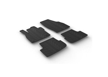 ΜΑΡΚΕ ΠΑΤΑΚΙΑ ΣΕ ΣΚΑΦΗ ΛΑΣΤΙΧΟ ΓΙΑ SEAT IBIZA 5D 06/2017+ / SEAT ARONA 11/2017+ SUMISURA ΣΕ ΜΑΥΡΟ ΧΡΩΜΑ ME ΚΟΥΜΠΩΜΑΤΑ LAMPA - 4 ΤΕΜ.