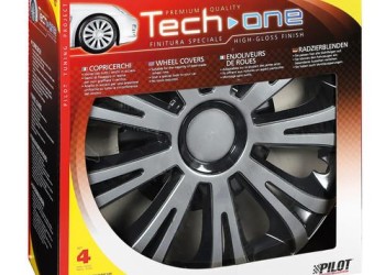 ΤΑΣΙΑ AVERA SILVER ΚΑΙ BLACK 15 INCH ΑΣΗΜΙ/ΜΑΥΡΟ ΣΕΤ