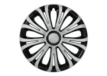 ΤΑΣΙΑ AVERA SILVER ΚΑΙ BLACK 15 INCH ΑΣΗΜΙ/ΜΑΥΡΟ ΣΕΤ