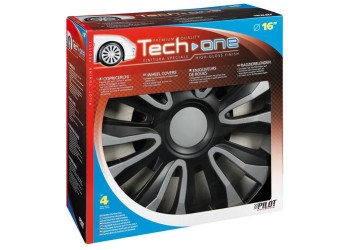 ΤΑΣΙΑ AVALONE SILVERΚΑΙBLACK 16 INCH ΑΣΗΜΙ/ΜΑΥΡΟ ΣΕΤ