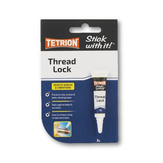 CarPlan - ΣΦΡΑΓΙΣΤΙΚΗ ΚΟΛΛΑ ΣΠΕΙΡΩΜΑΤΩΝ ΓΙΑ ΛΙΝΑΡΙ (ΚΑΝΑΒΙ) TETRION THREAD LOCK 3GR - 1 τεμ. (CP-TTL003)