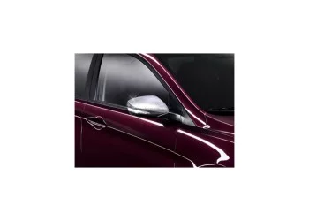 ΚΑΠΑΚΙΑ ΚΑΘΡΕΠΤΩΝ ΓΙΑ HYUNDAI ACCENT BLUE / SOLARIS 4D 2012+ / ELANTRA / I30 / VELOSTER ΧΡΩΜΙΟΥ 2 ΤΕΜ. ΜΕΤΑΛΛΙΚΑ ΜΕ ΦΛΑΣ