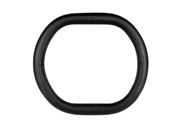 Lampa Κάλυμμα Τιμονιού Αυτοκινήτου Club Sport Custom Fit για Peugeot 2019+ Άοσμο Ultra soft Skeentex Μαύρο 1-τεμ. (L3291.5)