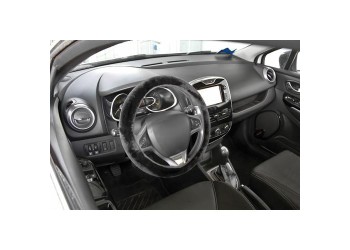 Lampa Κάλυμμα Τιμονιού Αυτοκινήτου Fancy Flush 36-42εκ. Άοσμο Συνθετικό Μαύρο Γούνινο/Χνουδωτό Ζεστό 1-τεμ. (L3296.2)