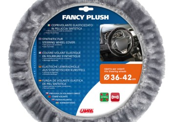 ΚΑΛΥΜΜΑ ΤΙΜΟΝΙΟΥ FANCY PLUSH 36-42 ΓΚΡΙ ΓΟΥΝΙΝΟ /ΧΝΟΥΔΩΤΟ