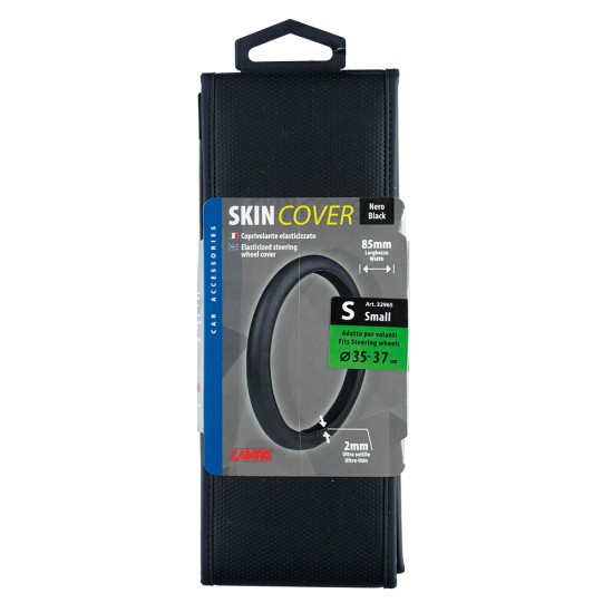 Lampa Κάλυμμα Τιμονιού Αυτοκινήτου Skin-Cover Sport ελαστικό 35-37εκ. Άοσμο από Ultra-soft Skeentex Μαύρο 1-τεμ. (L3296.5)