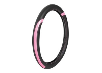 Lampa Κάλυμμα Τιμονιού Αυτοκινήτου Celebrity 37-39εκ. Άοσμο με μεταλλικό look Ultra soft Skeentex Ροζ 1-τεμ. (L3298.1)