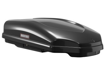 ΜΠΑΓΚΑΖΙΕΡΑ ΟΡΟΦΗΣ SATELLITE 330 BLACK ΣΕ ΜΑΥΡΟ ΧΡΩΜΑ ΜΕ ΓΥΑΛΙΣΤΕΡΗ ΥΦΗ MENABO - 1 ΤΕΜ.