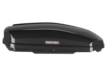 ΜΠΑΓΚΑΖΙΕΡΑ ΟΡΟΦΗΣ SATELLITE 330 BLACK ΣΕ ΜΑΥΡΟ ΧΡΩΜΑ ΜΕ ΓΥΑΛΙΣΤΕΡΗ ΥΦΗ MENABO - 1 ΤΕΜ.