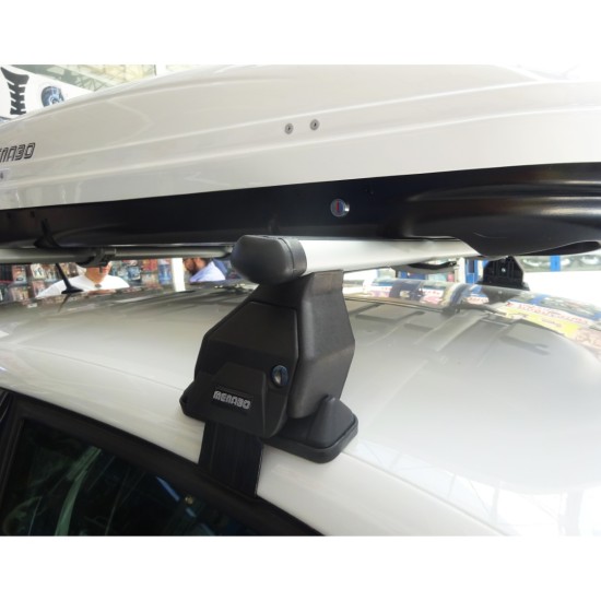 ΜΠΑΓΚΑΖΙΕΡΑ ΟΡΟΦΗΣ MANIA 400 WHITE ΛΕΥΚΗ ΜΕ ΓΥΑΛΙΣΤΕΡΗ ΥΦΗ MENABO