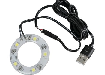 ΒΑΣΗ ΦΩΤΙΖΟΜΕΝΗ ΑΡΩΜΑΤΙΚΟΥ KING ΛΕΥΚΟΥ ΦΩΤΙΣΜΟΥ LED (ΚΑΛΩΔΙΟ ΦΟΡΤΙΣΗΣ USB 5V/120cm)​​​ LAMPA - 1 ΤΕΜ