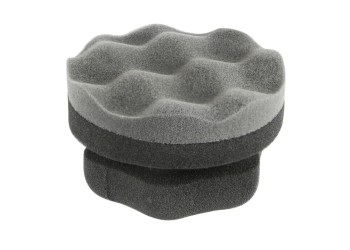 ΣΦΟΥΓΓΑΡΙ ΧΕΙΡΟΣ ΠΛΥΣΙΜΑΤΟΣ/ΓΥΑΛΙΣΜΑΤΟΣ ΜΕ ΕΡΓΟΝΟΜΙΚΗ ΛΑΒΗ Φ 105mm ΓΚΡΙ/ΜΑΥΡΟ HEX GRIP LAMPA - 1 ΤΕΜ