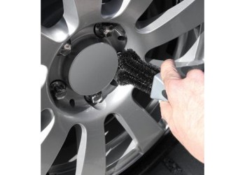 ΒΟΥΡΤΣΑ ΚΑΘΑΡΙΣΜΟΥ ΜΠΟΥΛΟΝΙΩΝ ΜΕ ΣΚΛΗΡΗ ΤΡΙΧΑ PRO GRIP - 20 cm