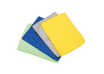 ΠΑΝΙΑ ΜΕ ΜΙΚΡΟΙΝΕΣ (MICROFIBRA) ΓΙΑ ΚΡΥΣΤΑΛΛΑ/ΓΥΑΛΙΣΜΑ/ΚΑΘΑΡΙΣΜΑ/ΣΤΕΓΝΩΜΑ/ΞΕΣΚΟΝΙΣΜΑ 40x30cm  LAMPA - 4 ΤΕΜ