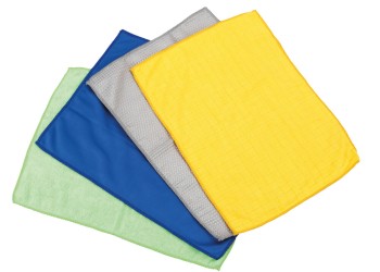 ΠΑΝΙΑ ΜΕ ΜΙΚΡΟΙΝΕΣ (MICROFIBRA) ΓΙΑ ΚΡΥΣΤΑΛΛΑ/ΓΥΑΛΙΣΜΑ/ΚΑΘΑΡΙΣΜΑ/ΣΤΕΓΝΩΜΑ/ΞΕΣΚΟΝΙΣΜΑ 40x30cm  LAMPA - 4 ΤΕΜ