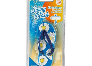 ΑΡΩΜΑΤΙΚΟ ΑΕΡΑΓΩΓΟΥ SUNNY BEACH ΦΡΕΣΚΑΔΑ ΩΚΕΑΝΟΥ 20,5gr LAMPA - 1 ΤΕΜ