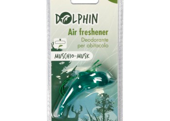 ΑΡΩΜΑΤΙΚΟ ΑΕΡΑΓΩΓΟΥ DOLPHIN MUSK ΠΡΑΣΙΝΟ ΧΡΩΜΑ 13gr LAMPA - 1 ΤΕΜ