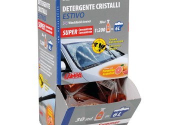 ΥΓΡΟ ΥΑΛΟΚΑΘΑΡΙΣΤΗΡΩΝ ΣΥΜΠΥΚΝΩΜΕΝΟ (1:200=6lt) 30ml ΜΕ ΑΡΩΜΑ ΓΚΡΕΙΠΦΡΟΥΤ LAMPA - 1 TEM.