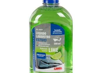 ΥΓΡΟ ΥΑΛΟΚΑΘΑΡΙΣΤΗΡΩΝ ΣΥΜΠΥΚΝΩΜΕΝΟ ΜΕ ΑΡΩΜΑ ΛΑΙΜ (LIME) 500ml LAMPA - 1 ΤΕΜ