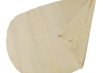 ΓΝΗΣΙΟ ΔΕΡΜΑ ΣΑΜΟΥΑ (CHAMOIS) ΑΠΟ ΦΥΣΙΚΟ 100% ΔΕΡΜΑ ΠΡΟΒΑΤΟΥ 55x75cm (ΠΕΤΣΙ)