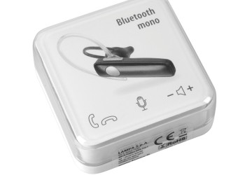 HANDS-FREE BLUETOOTH ΜΕ ΜΙΚΡΟΦΩΝΟ  ΚΑΙ ΘΗΚΗ ΑΠΟΘΗΚΕΥΣΗΣ ΜΑΥΡΟ LAMPA  - 1 TEM.