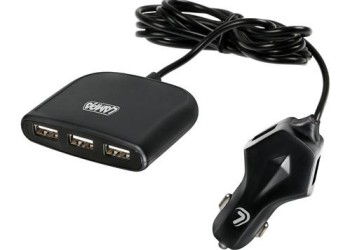 ΑΝΤΑΠΤΟΡΑΣ ΑΝΑΠΤΗΡΑ ME 5 USB 12/24V 11600mA 58W ΜΕ ΚΑΛΩΔΙΟ 180cm (FAST CHARGE)