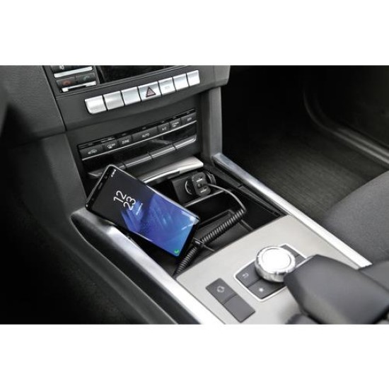 ΑΝΤΑΠΤΟΡΑΣ ΑΝΑΠΤΗΡΑ SILVER LINE 12/24V - 6000mA (2 USB ΚΑΙ ΚΑΛΩΔΙΟ ΦΟΡΤΙΣΗΣ TYPE C) - 150 cm 